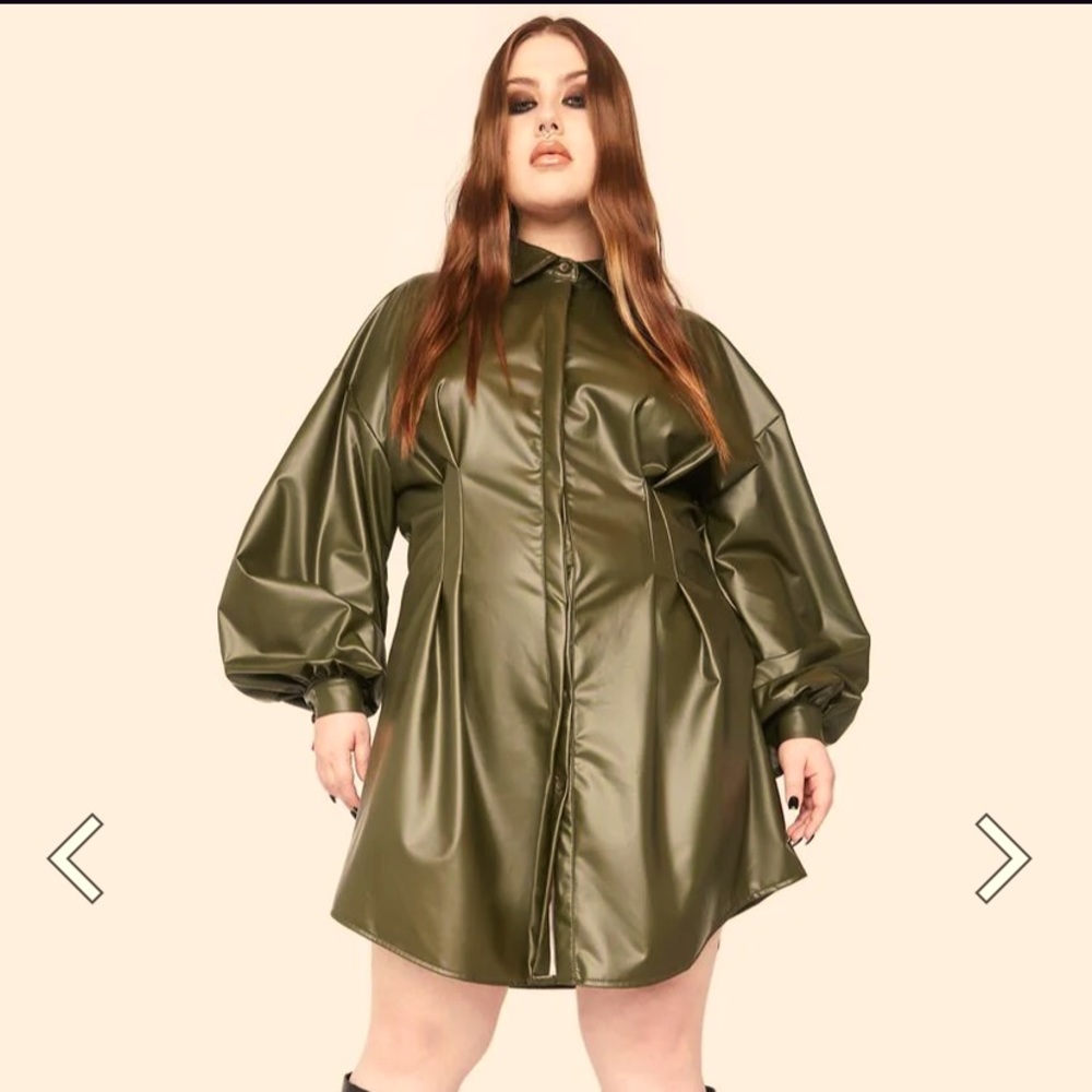 Plus Size Shirt Dress